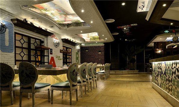 順義香榭印象鐵板燒餐飲店面裝修設(shè)計(jì)