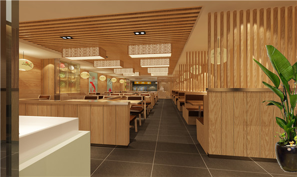 通州餃子快餐廳連鎖店設(shè)計(jì)效果圖